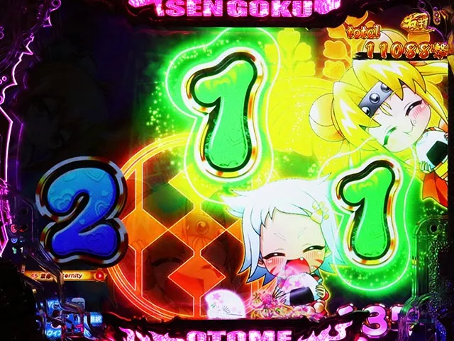 ぱちんこ・戦国乙女7終焉の関ヶ原・［強カワモード］専用予告