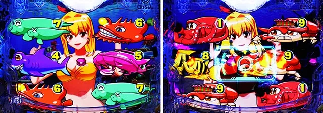 大海物語5・3モード共通リーチ