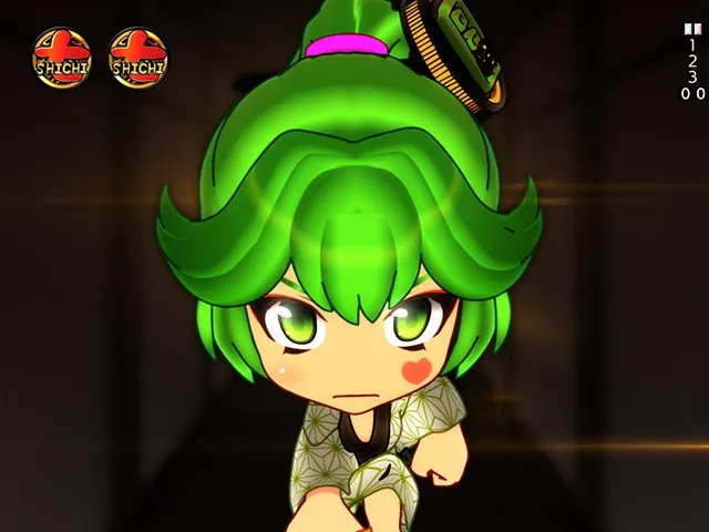 ぱちんこ・ナナシーお江戸77ver・キャラSPリーチ