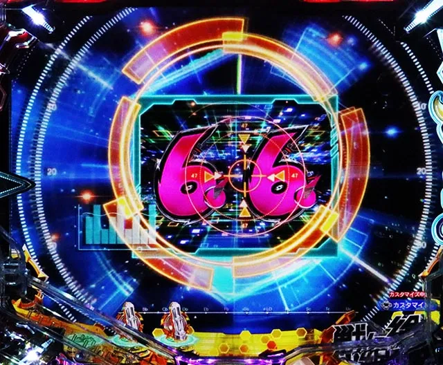 ぱちんこ・フィーバー戦姫絶唱シンフォギア4・リーチ前予告