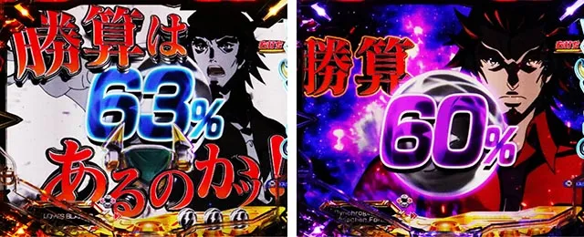 ぱちんこ・フィーバー戦姫絶唱シンフォギア4・保留変化予告