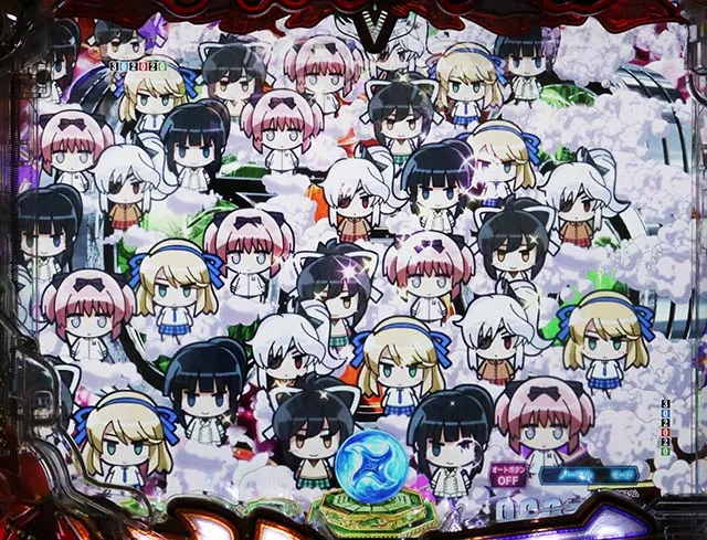 ぱちんこ・閃乱カグラ・リーチ後予告