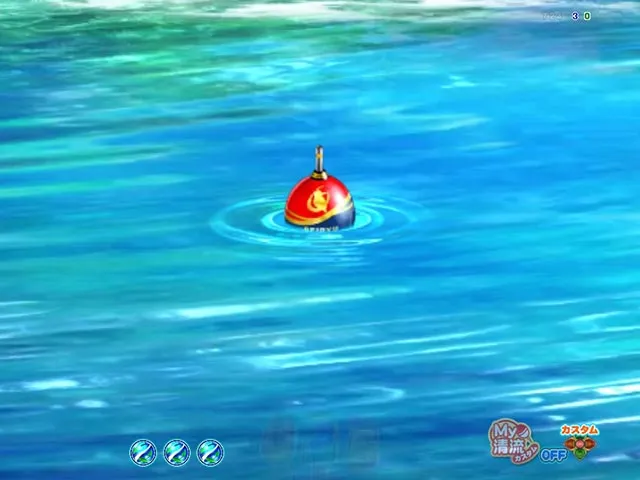 ぱちんこ・清流物語4・釣りパチモード中演出