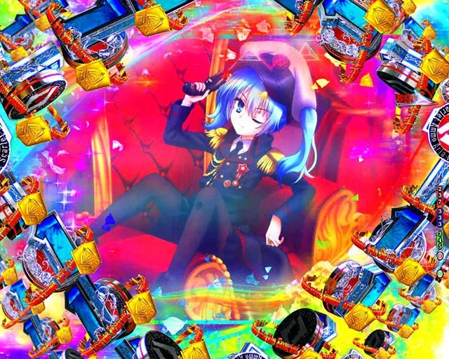 ぱちんこ・緋弾のアリア~緋緋神降臨~ラッキートリガーVer・(超)ライトニングバレットラッシュ