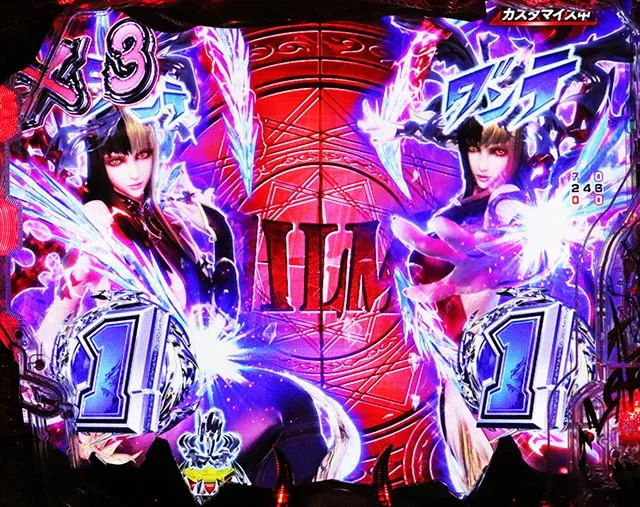ぱちんこ・デビルマンTHEFINAL・リーチ後予告