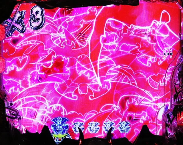 ぱちんこ・デビルマンTHEFINAL・リーチ後予告