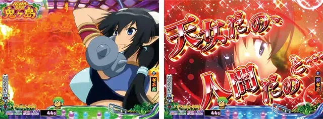 P モモキュンソード 速撃3000+リーチ前予告