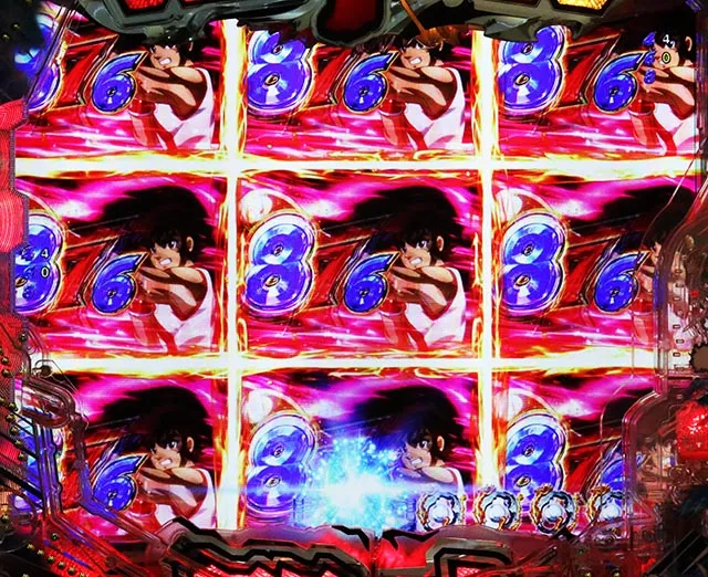 ぱちんこ・リングにかけろ1・連続予告