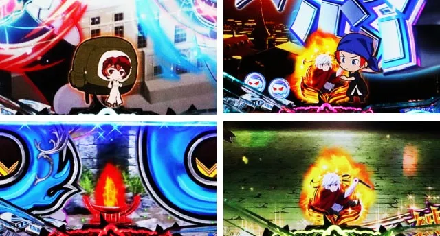 パチンコ・ダンまち2・保留変化予告