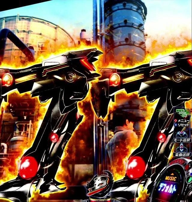 スマパチ仮面ライダーBLACK図柄の特徴