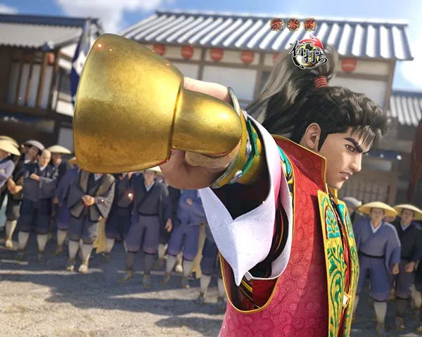 花の慶次漆黒確変中16R大当り濃厚演出・キセル演出