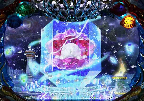 大海物語4スペシャルクリスタルステージ専用予告・天候予告