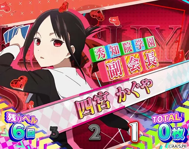 スマスロ『かぐや様は告らせたい』エクストラボーナスの期待枚数や初
