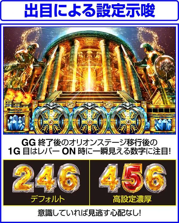 アナザーゴッドポセイドン-海皇の参戦-（パチスロ）設定判別・天井