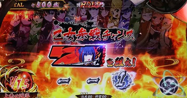 戦国乙女3～天剣を継ぐもの～（パチスロ）設定判別・天井・ゾーン