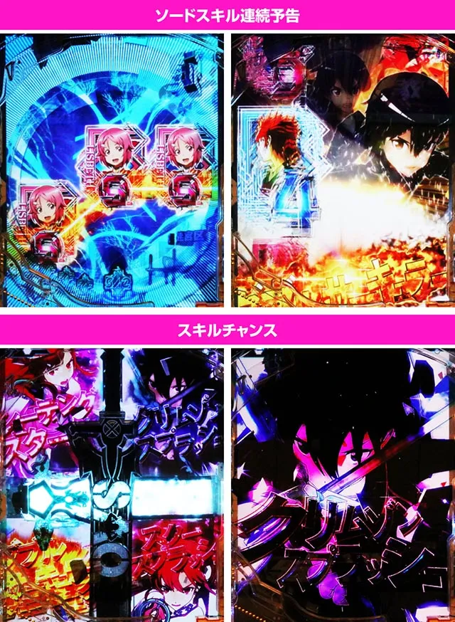 スマパチSAO閃光の軌跡の信頼度まとめ！保留変化・次回予告・全回転