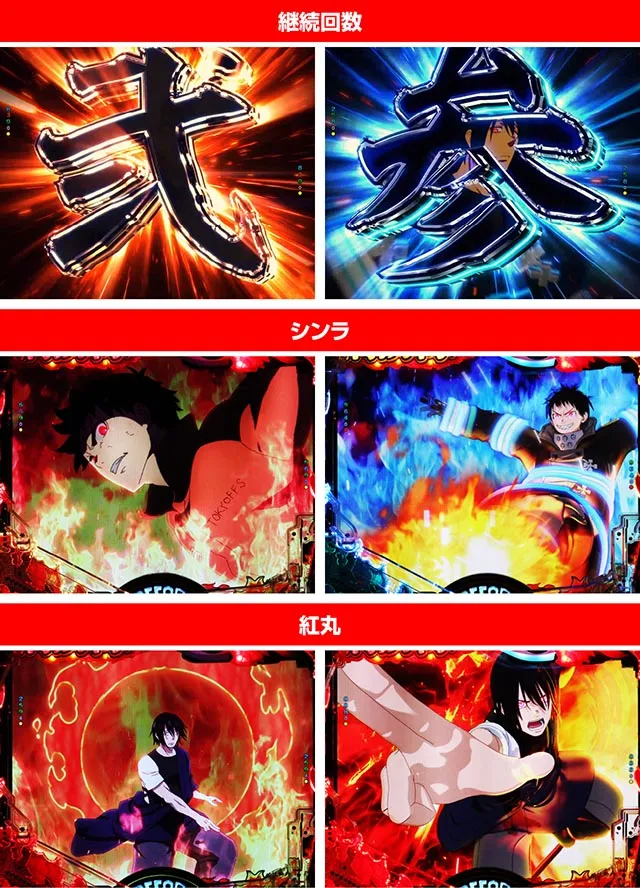 e炎炎ノ消防隊2 紅丸の信頼度まとめ！先読み・先バレ・保留変化・青線