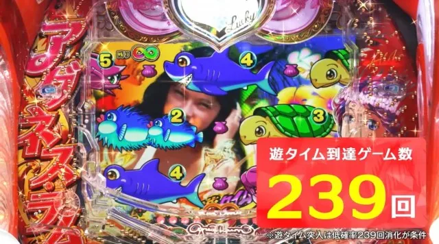 遊タイム付パチンコ新台『PA大海物語Withアグネス・ラム Premium