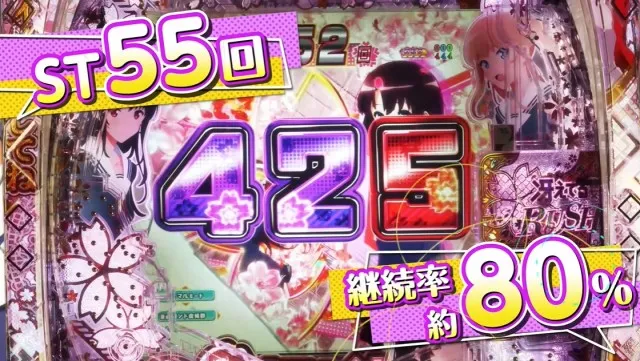 継続率MAX約92%×MAX2400個！ パチンコ『e冴えない彼女の育てかた』PV