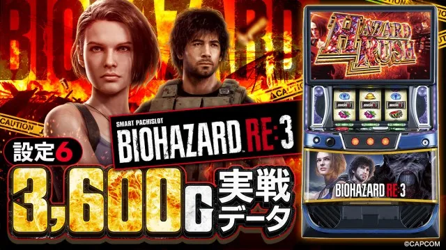 設定6・グラフ】『スマスロ バイオRE:3』の設定差を考察！ AT初当り