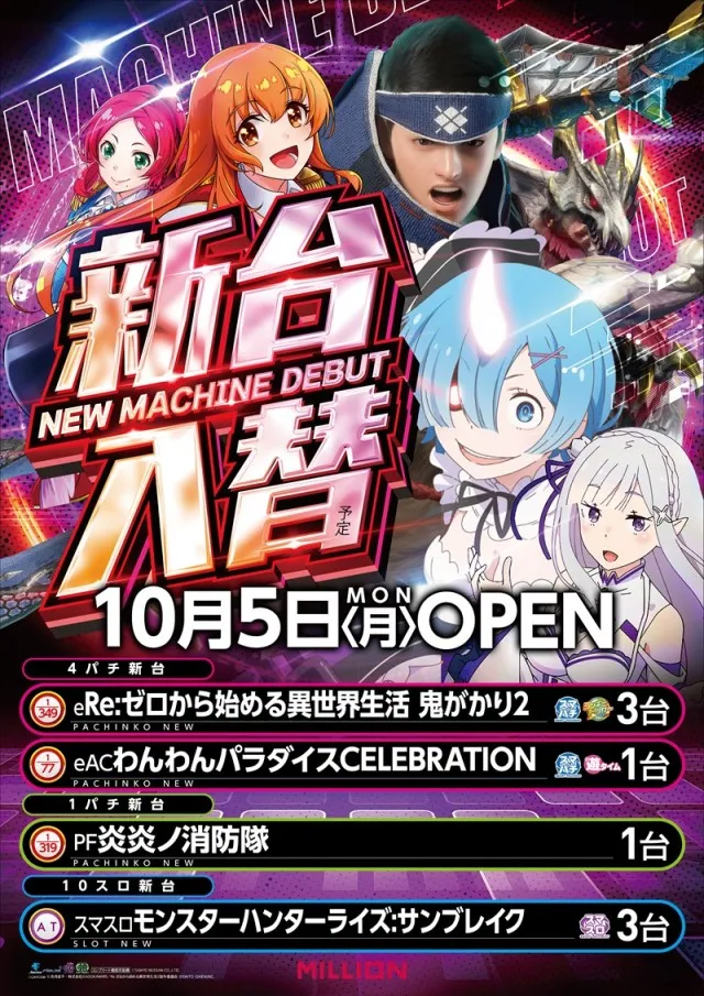 ミリオン一宮店の最新情報画像