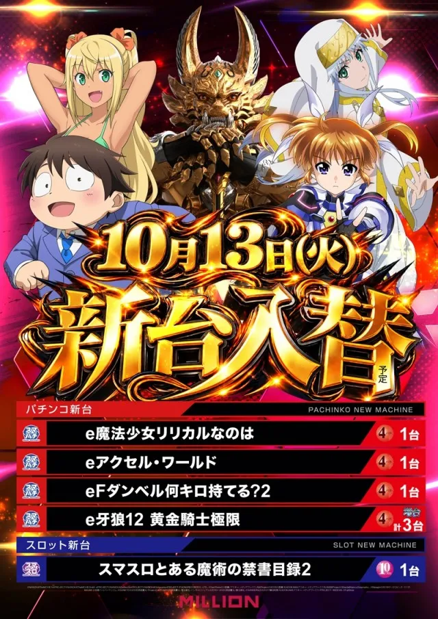 ミリオン一宮店の最新情報画像