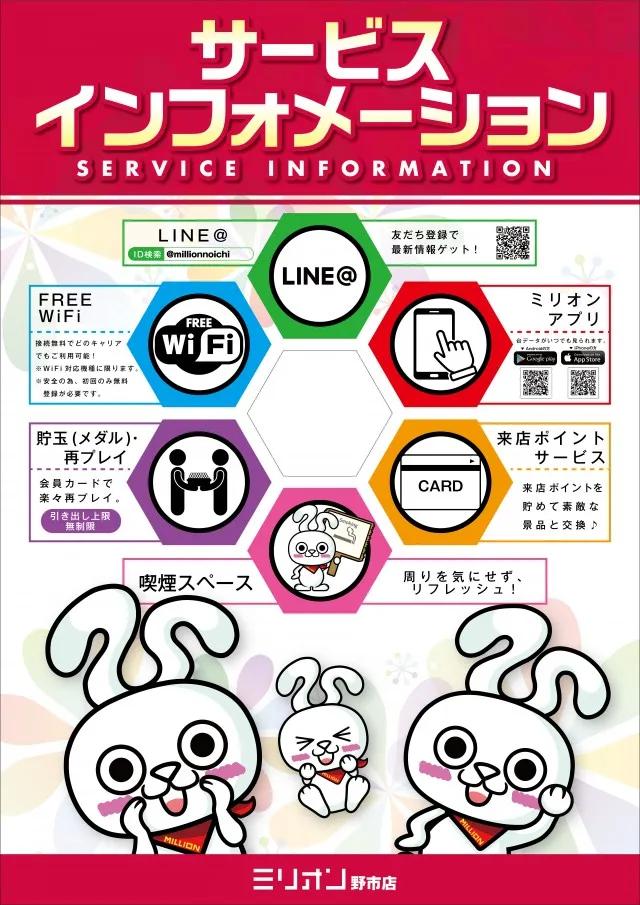 ミリオン野市店の最新情報画像
