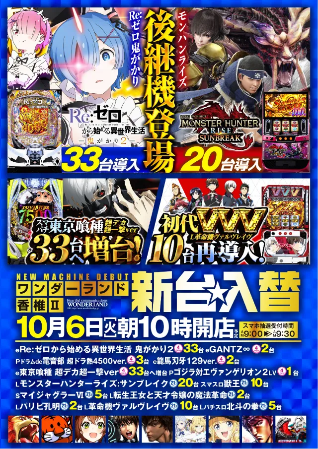 ワンダーランド香椎Ⅱの最新情報画像