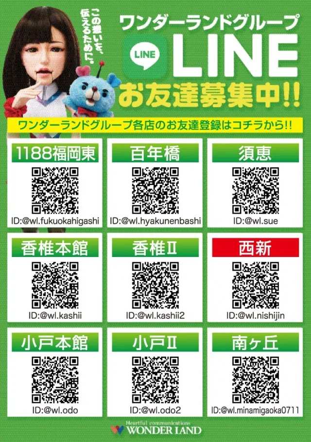 ワンダーランド西新の最新情報画像