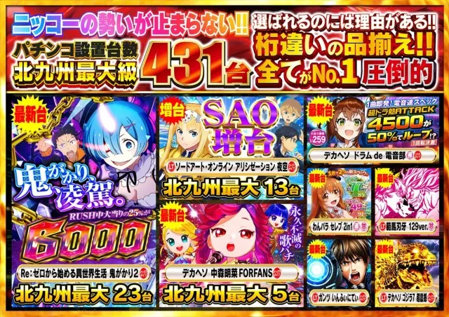 Nikko1300戸畑店の最新情報画像