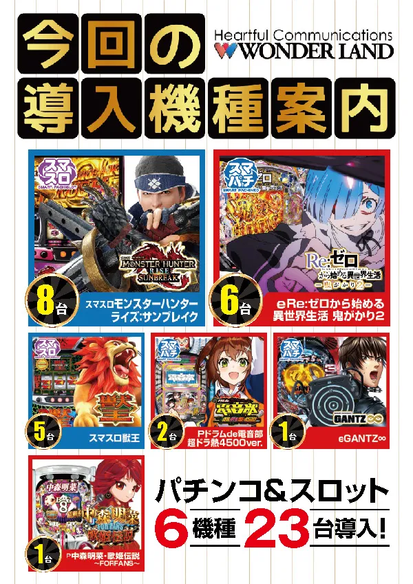 ワンダーランド三潴店の最新情報画像