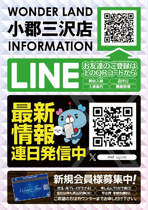 ワンダーランド小郡三沢店の最新情報画像