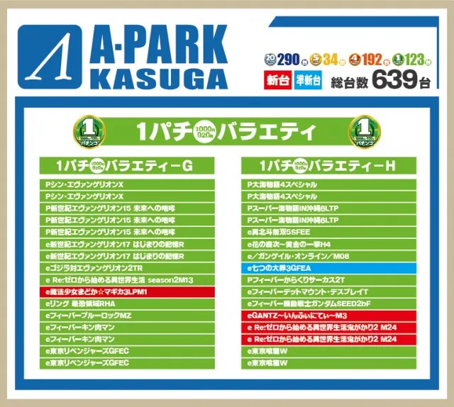 Aパーク春日店の最新情報画像