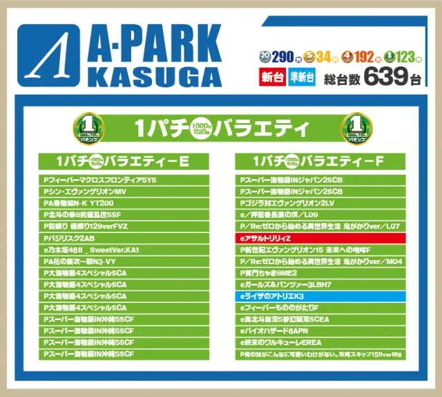 Aパーク春日店の最新情報画像
