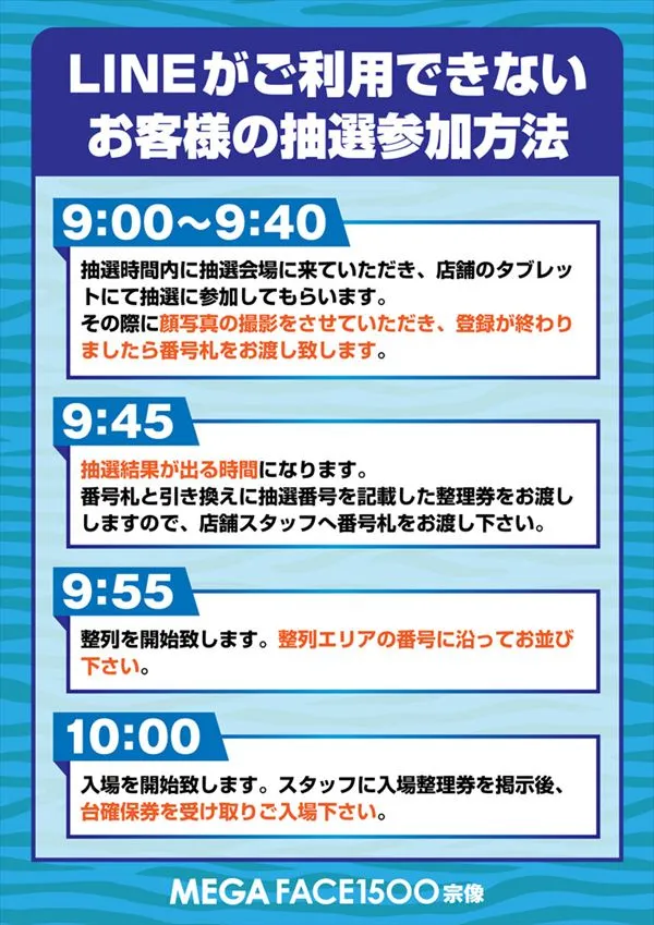 メガフェイス1500宗像の最新情報画像