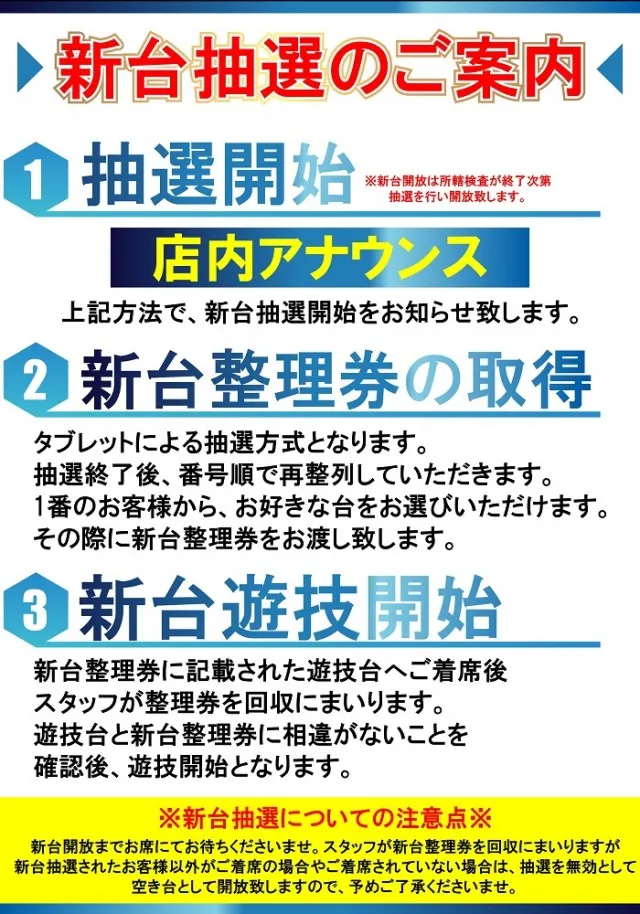 パーラー太陽北24条店の最新情報画像