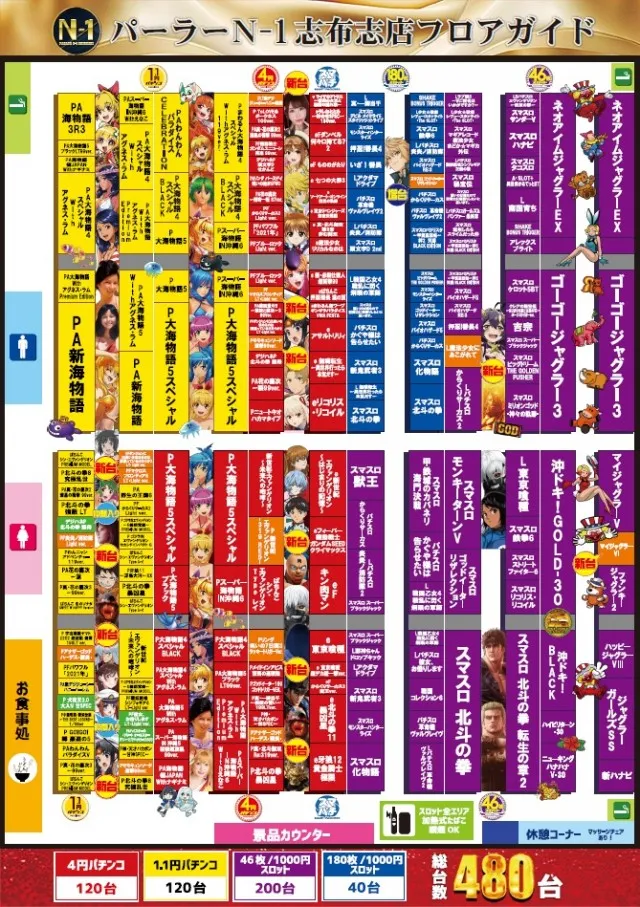 パーラーN-1志布志店の最新情報画像