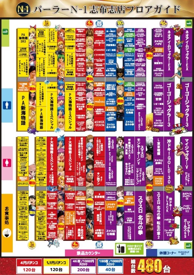 パーラーN-1志布志店の最新情報画像