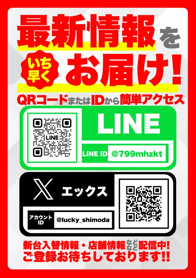 パーラーラッキー下田店の最新情報画像