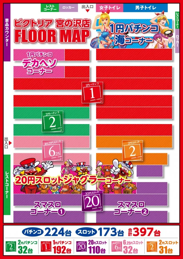 1円パチンコビクトリア宮の沢店の最新情報画像