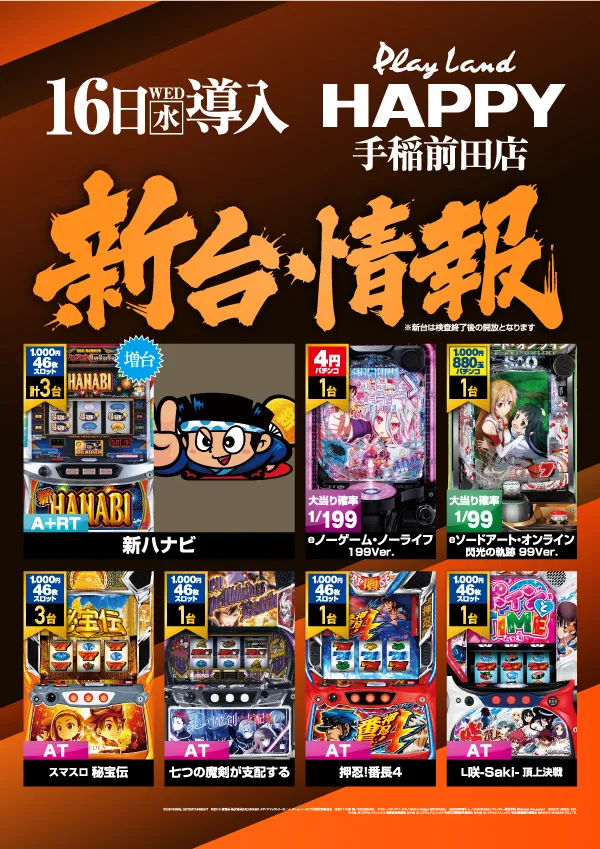 プレイランドハッピー手稲前田店の最新情報画像