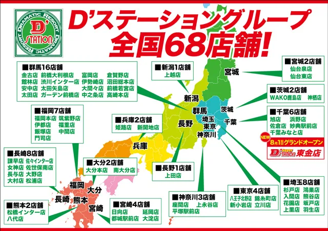 D'station佐倉店の最新情報画像