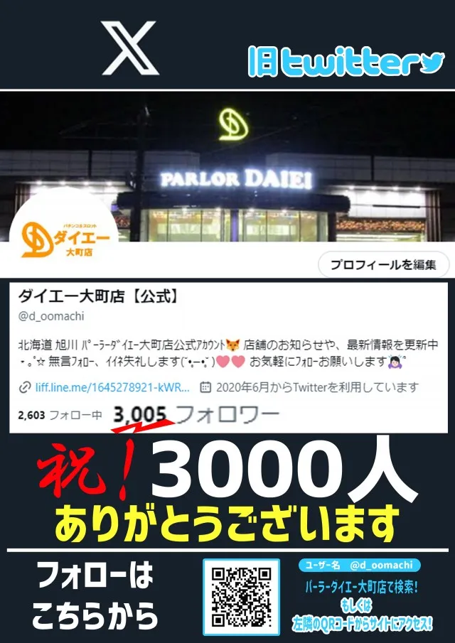 パーラーダイエー大町店の最新情報画像