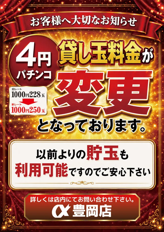 アルファ豊岡店の最新情報画像