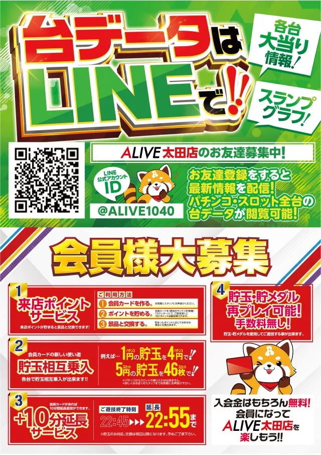 ALIVE太田店の最新情報画像