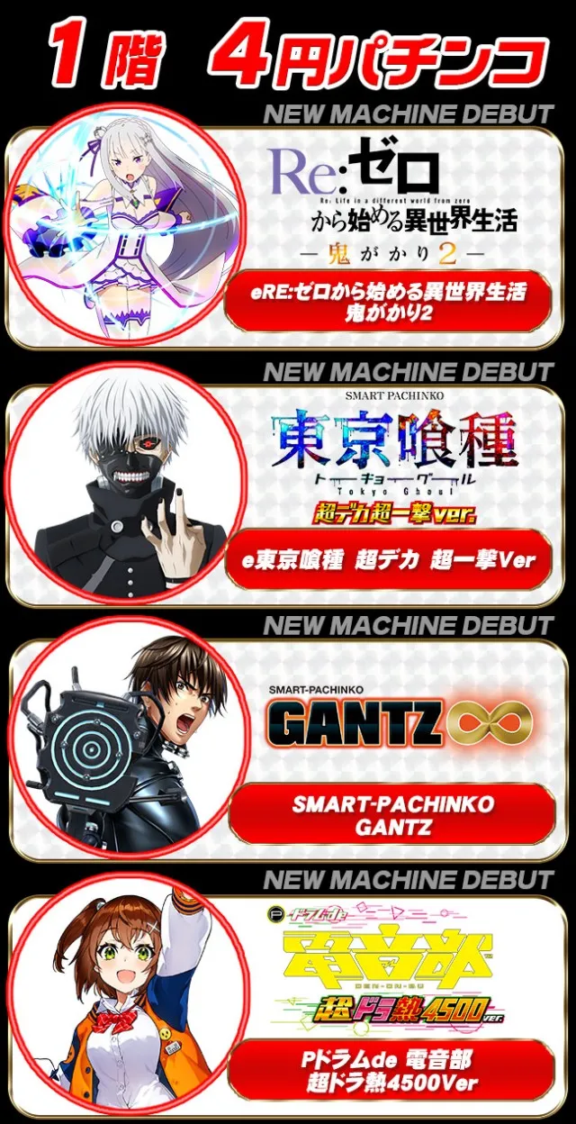 パーラーコスミック八王子２号店　の最新情報画像