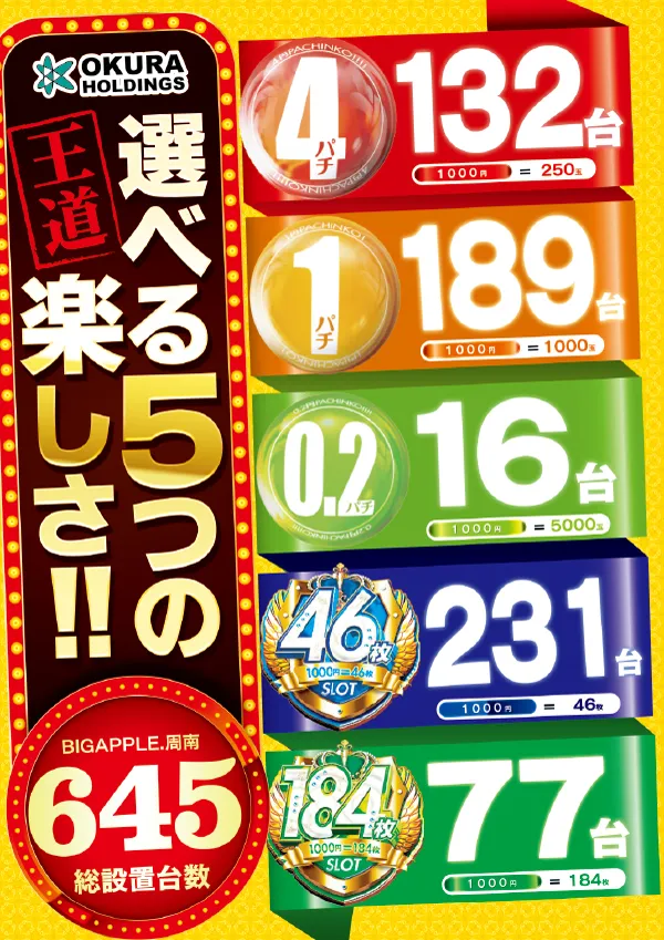 ビッグアップル.周南店の最新情報画像