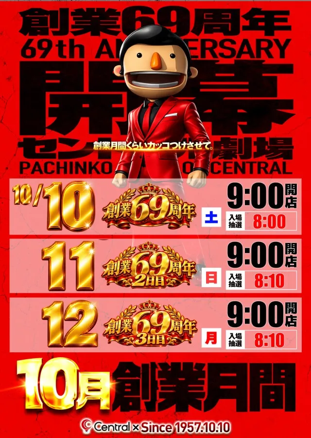 セントラルMEGASTAGE1000の最新情報画像