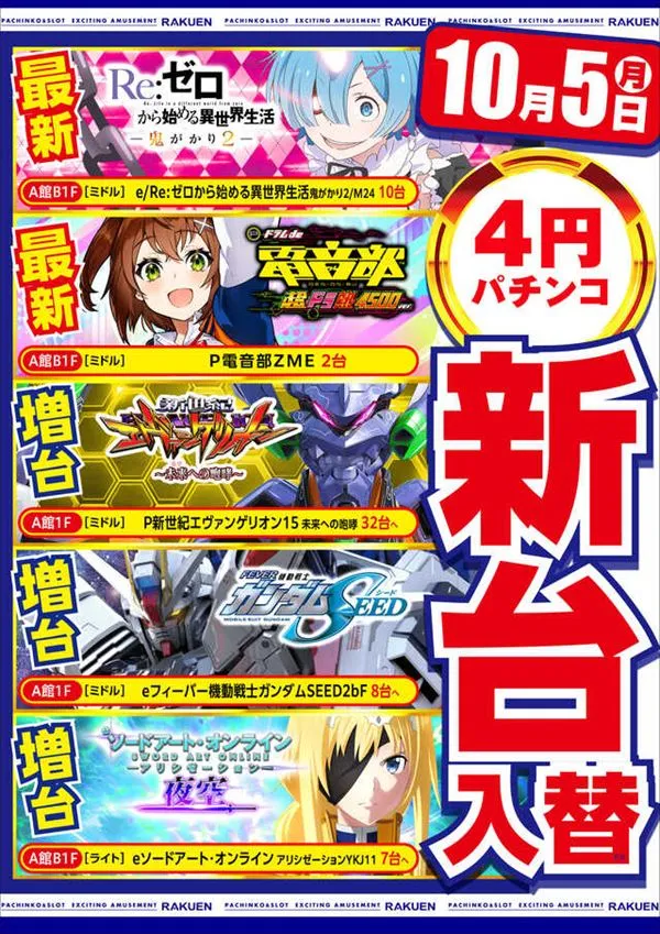楽園アメ横店の最新情報画像
