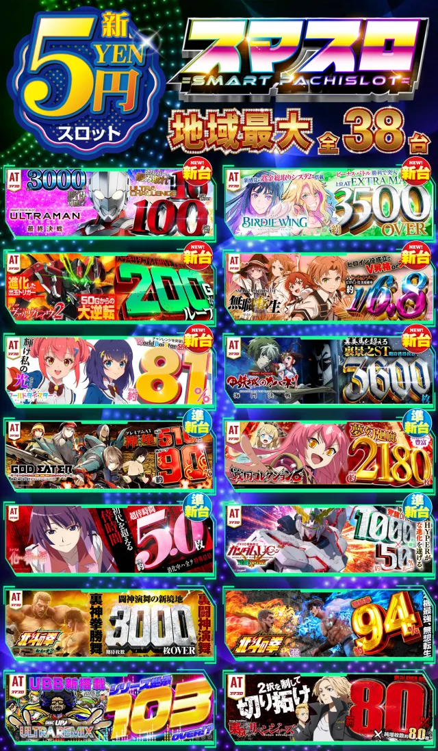 スーパースロットはりまやの最新情報画像